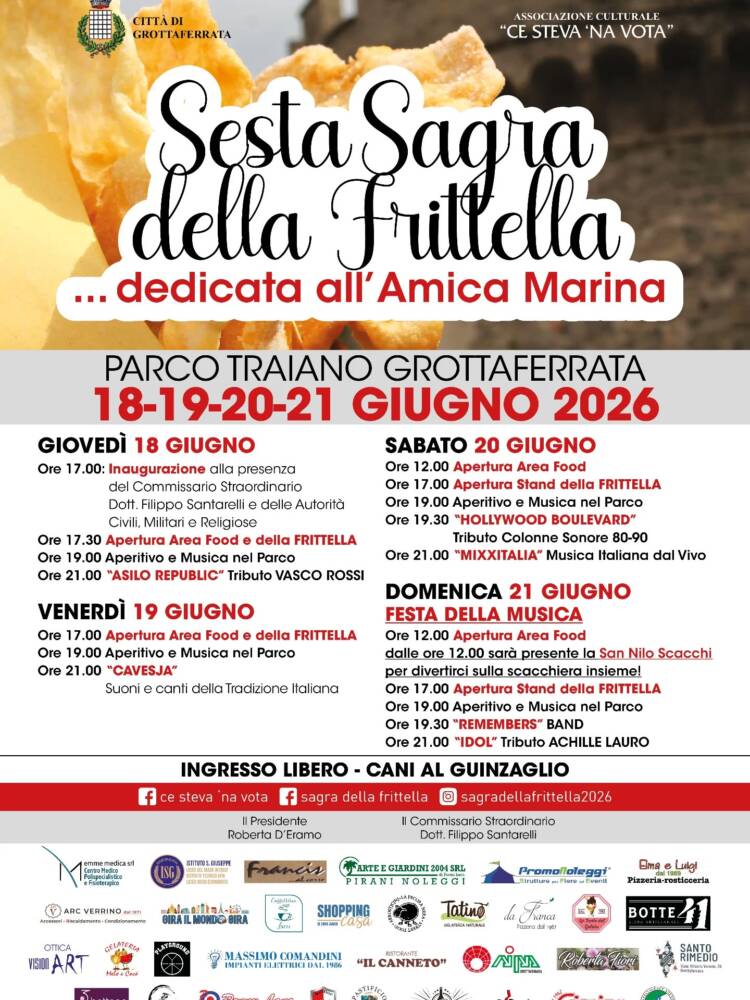 Musica, Spettacoli e Danza nel Lazio nel Lazio Sagra della Frittella