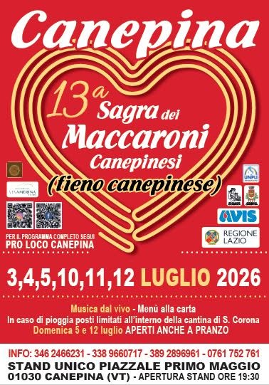 Sagra dei Maccaroni Canepinesi