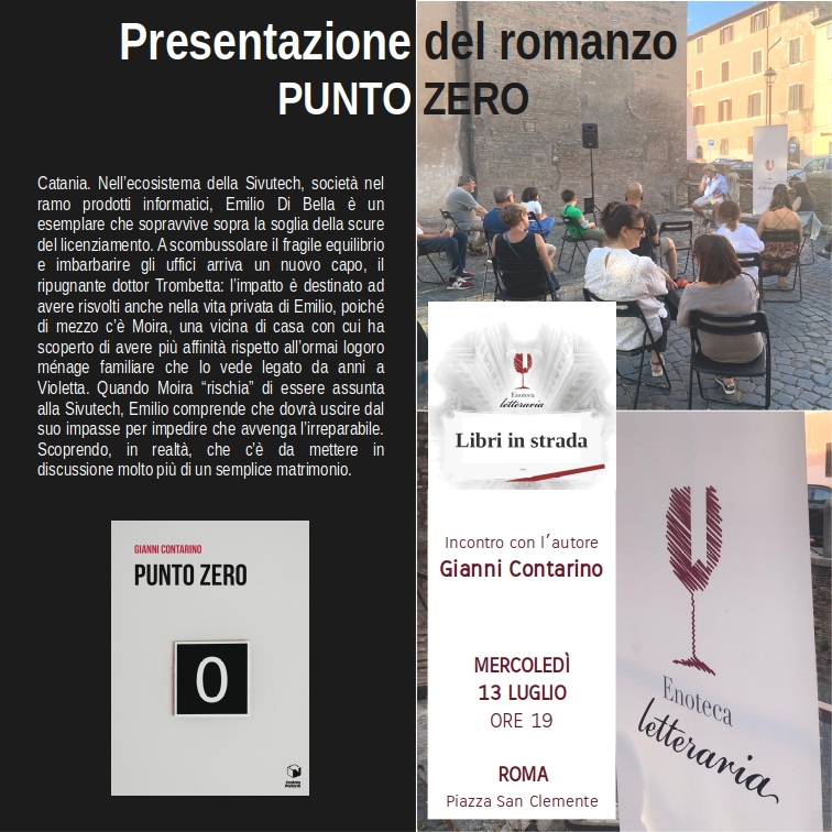 Libri in strada - Presentazione del romanzo PUNTO ZERO