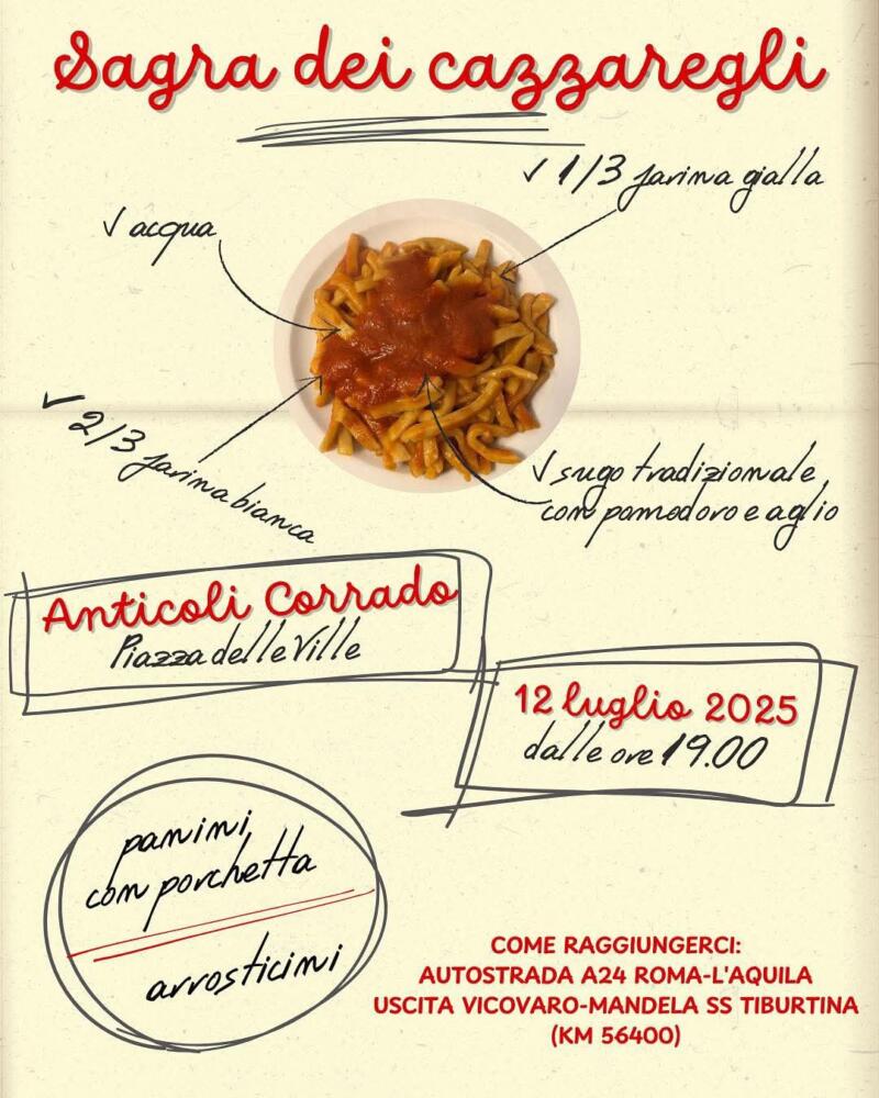 Sagra degli Cazzaregli