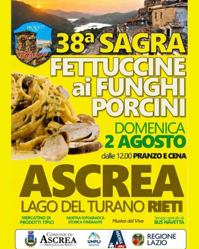 Sagra delle Fettuccine ai Funghi Porcini
