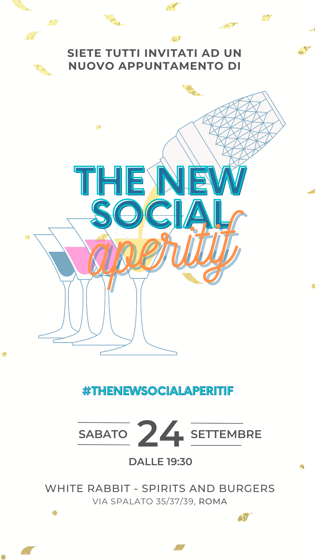 "The New Social Aperitif" - Il nuovo aperitivo in lingua