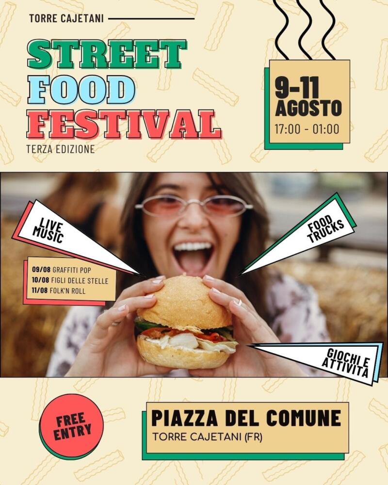 Street Food Festival Torre Cajetani