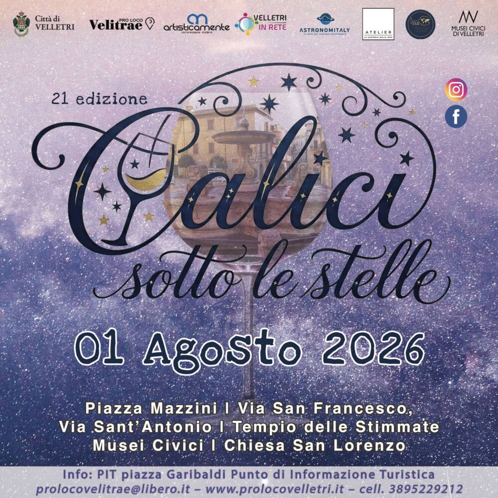 Calici sotto le Stelle