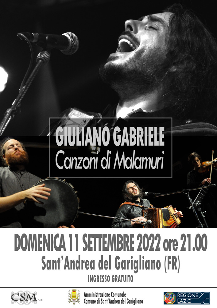 Concerto di musiche e danze popolari - Giuliano Gabriele Trio