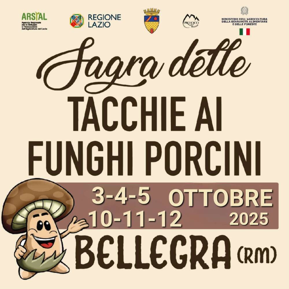 Sagra delle Tacchie ai funghi porcini