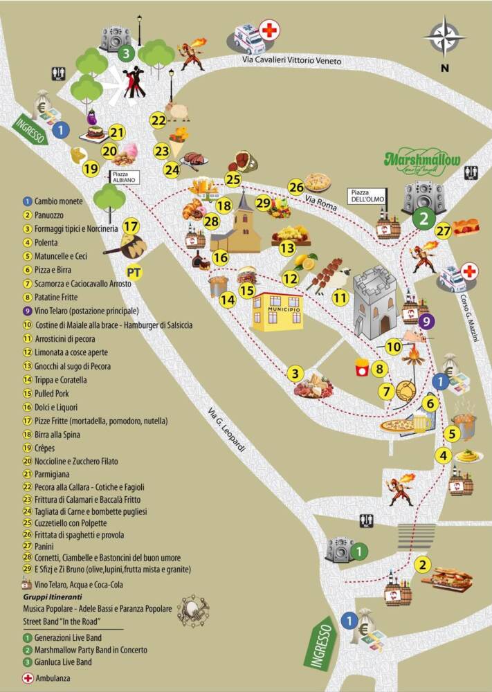 Girovagando tra i sapori del centro storico Girovagando tra i sapori del centro storico