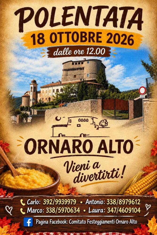 Polentata a Ornaro