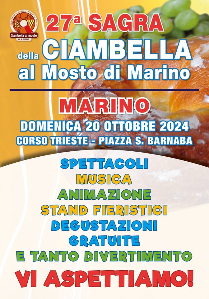 La ciambella al mosto di Marino