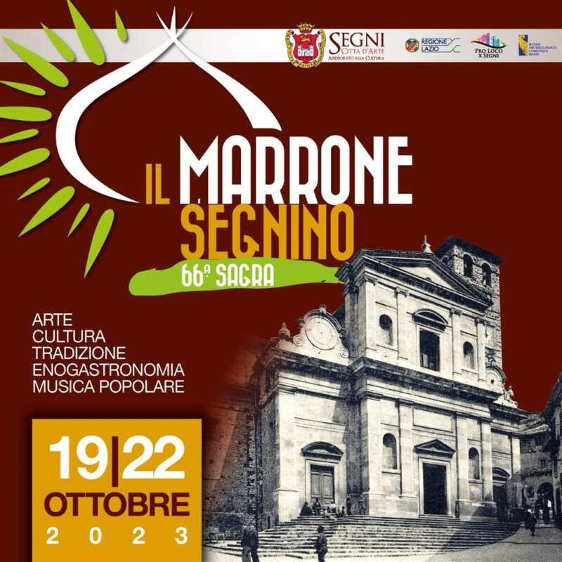 Sagra del Marrone Segnino a Segni Sagra del Marrone Segnino a Segni
