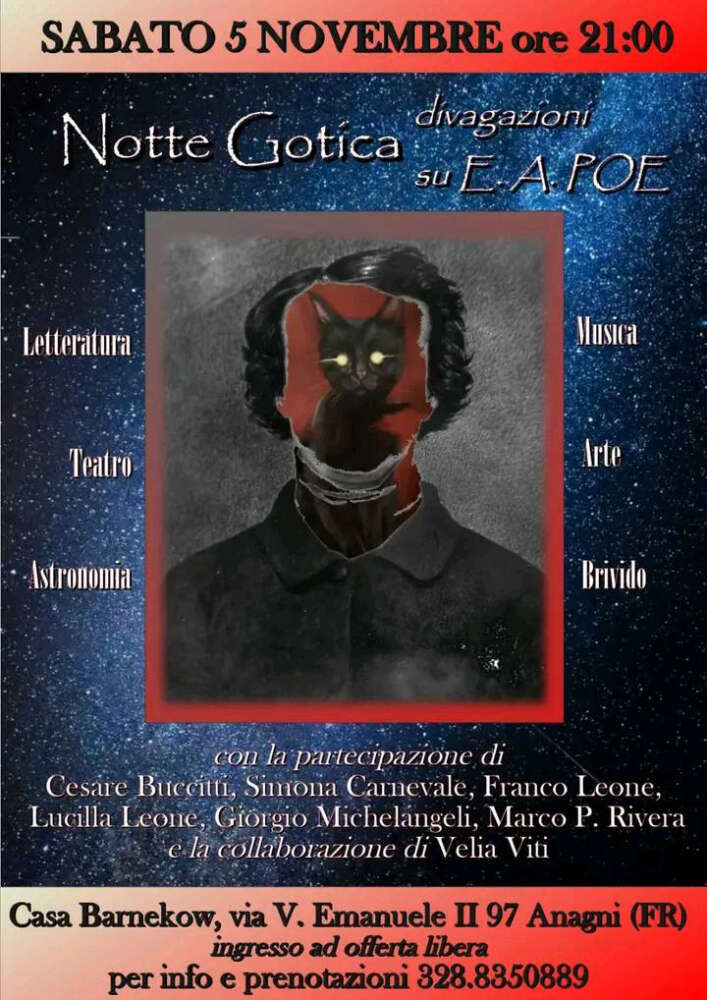 Gothic night - E. A. Poe guest at Barnekow House