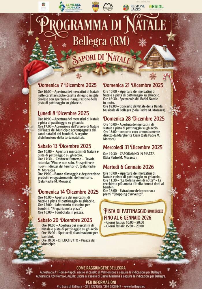 Mercatini di Natale a Bellegra