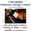 Schumann, Debussy, Chopin