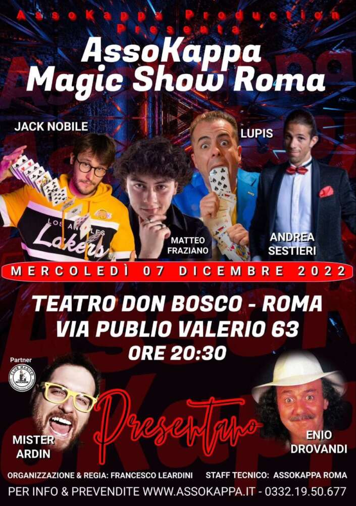 AssoKappa Magic Show Roma