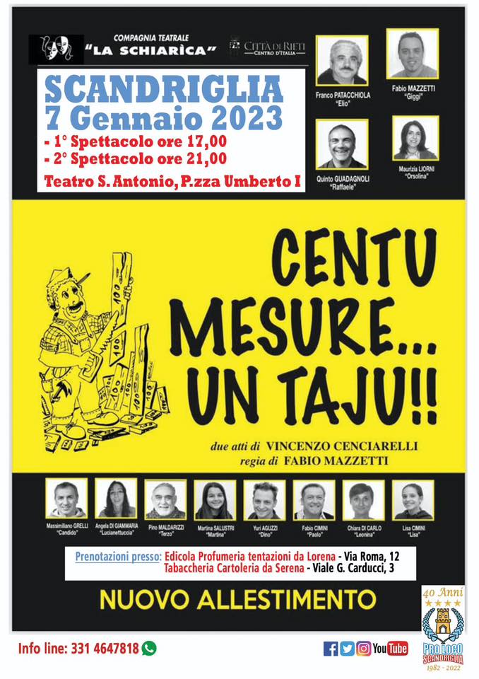 Centu Mesure... un Taju!