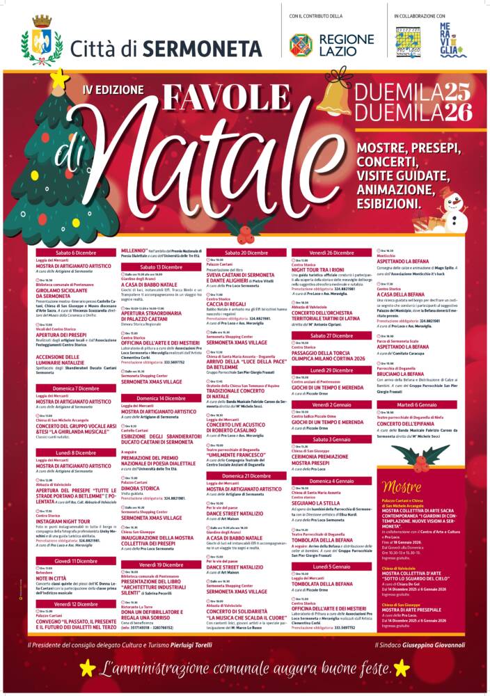 Natale a Sermoneta
