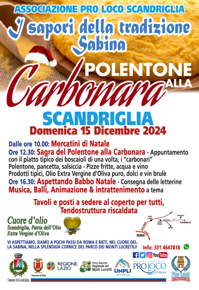 Polentone alla Carbonara