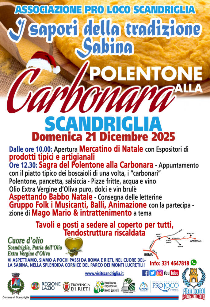 Polentone alla Carbonara