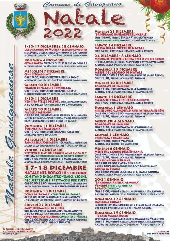 Natale a Gavignano