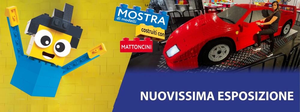 Mostra di opere con i mattoncini LEGO