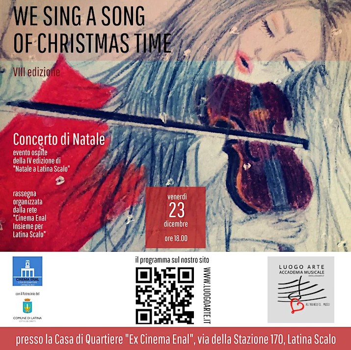 We Sing a Song of Christmas Time - Concerto natalizio