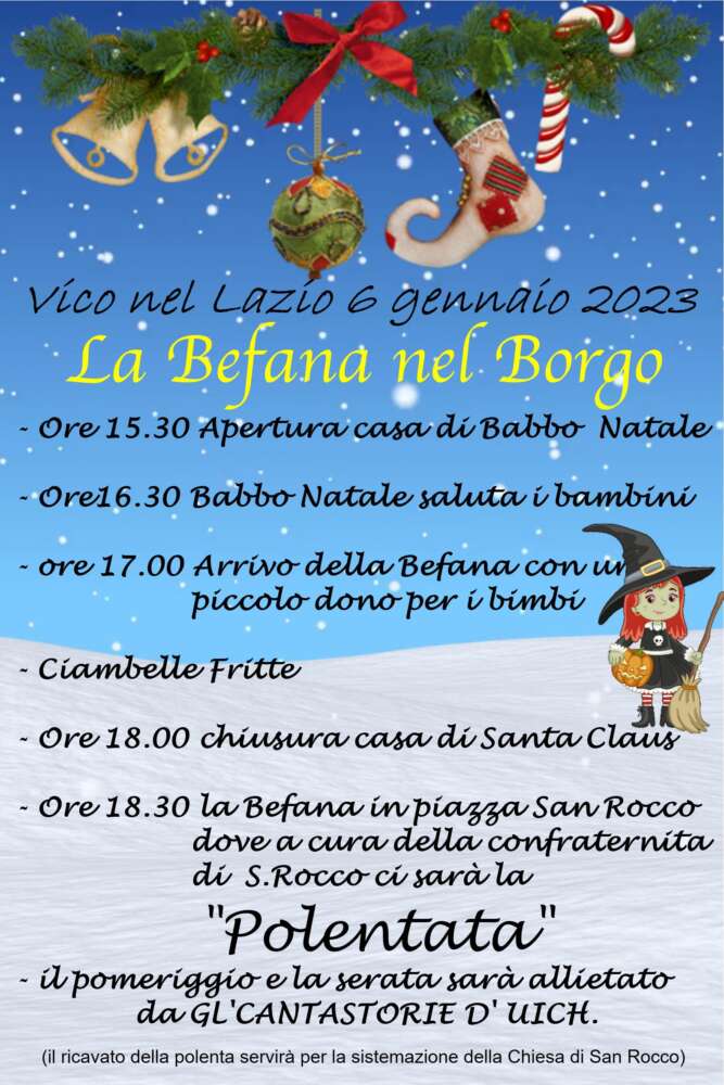 La Befana a Vico nel Lazio