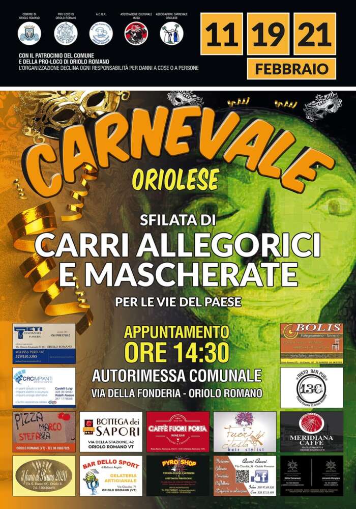 Carnevale Oriolo Romano