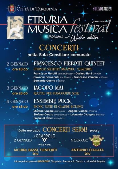 Etruria Musica Festival Winter