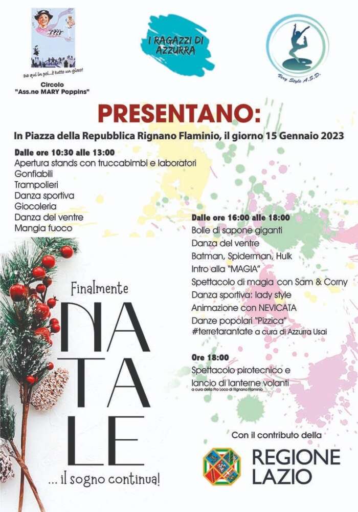 Finalmente Natale... il sogno continua!