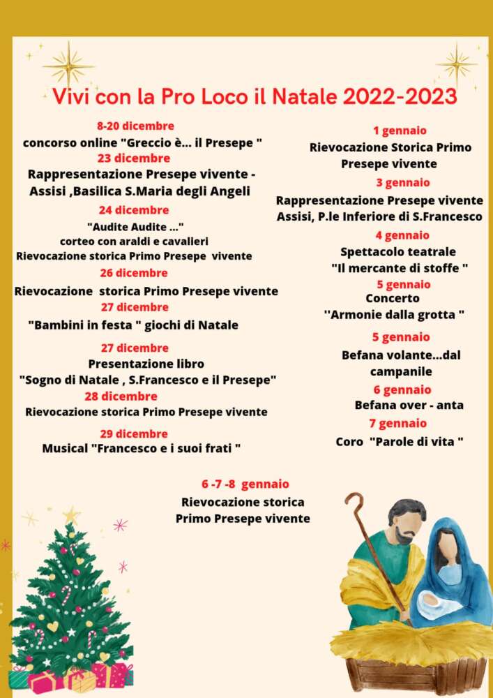 Eventi a Greccio