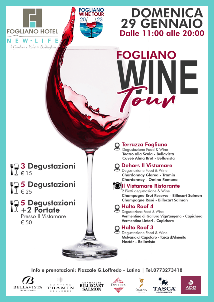 Fogliano Wine Tour
