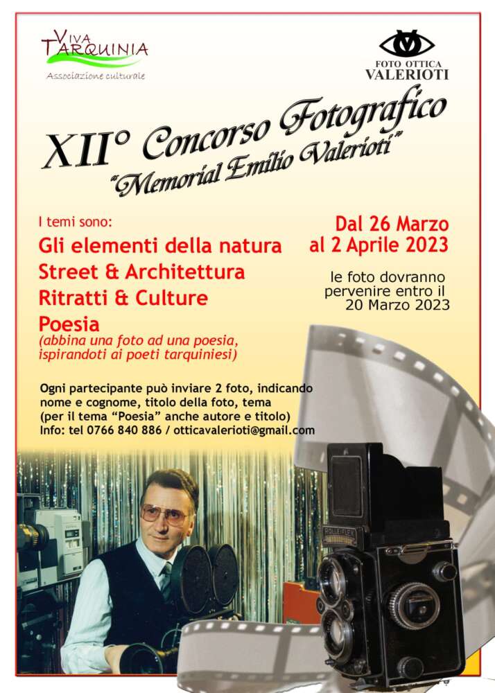 Concorso fotografico “Memorial Emilio Valerioti”