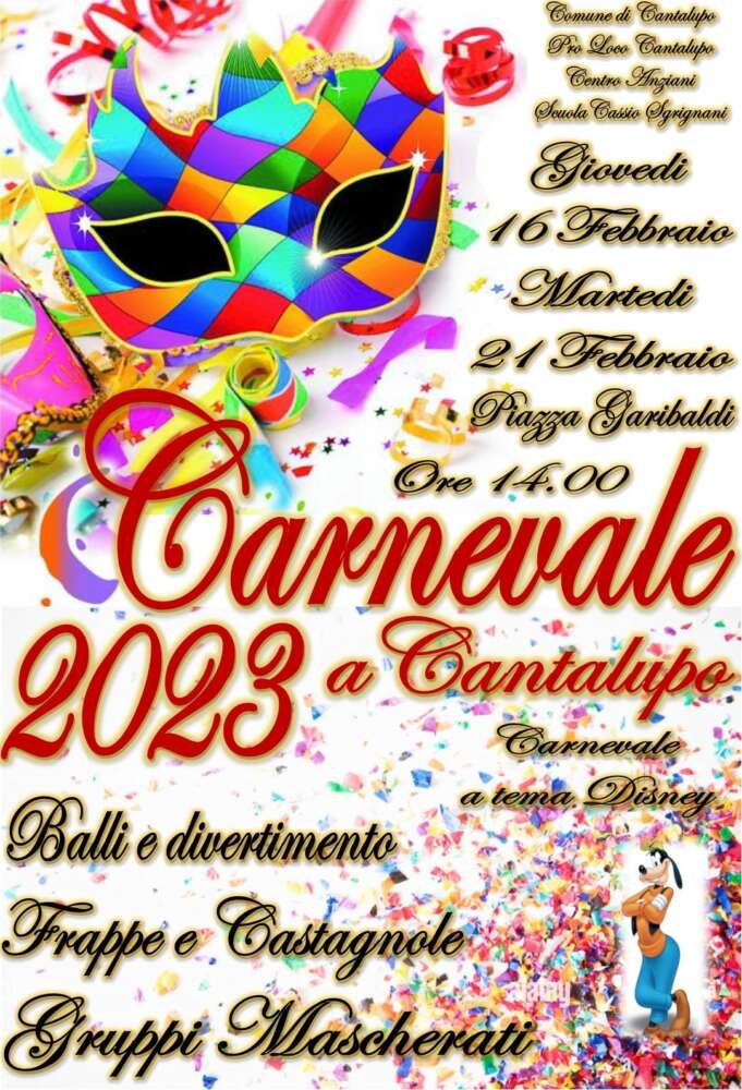 Carnevale a Cantalupo