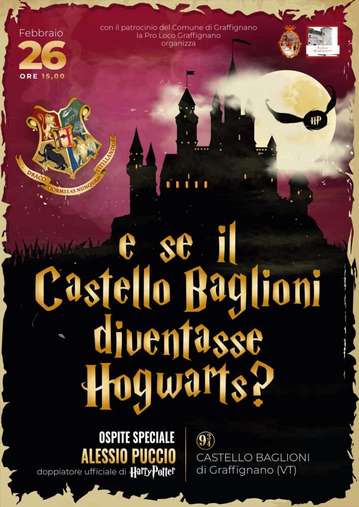 Harry Potter al Castello Baglioni