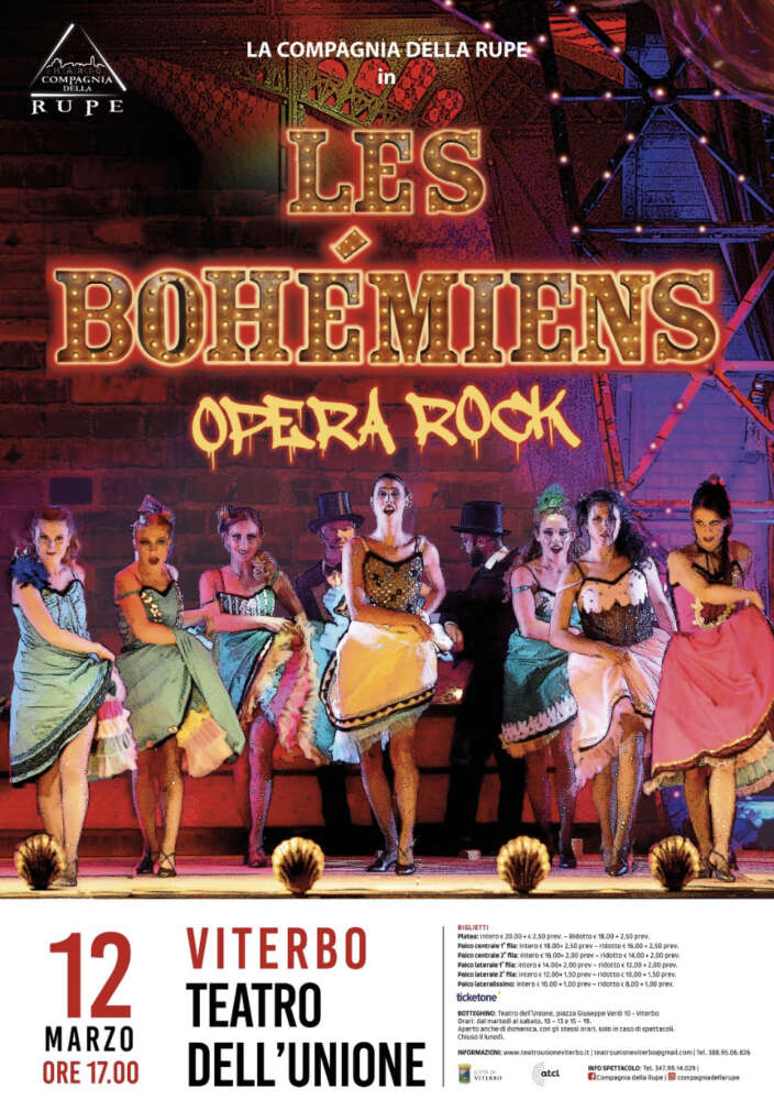 Les Bohémiens opera rock