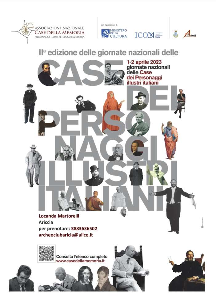 Giornate Nazionali delle Case dei Personaggi Illustri italiani