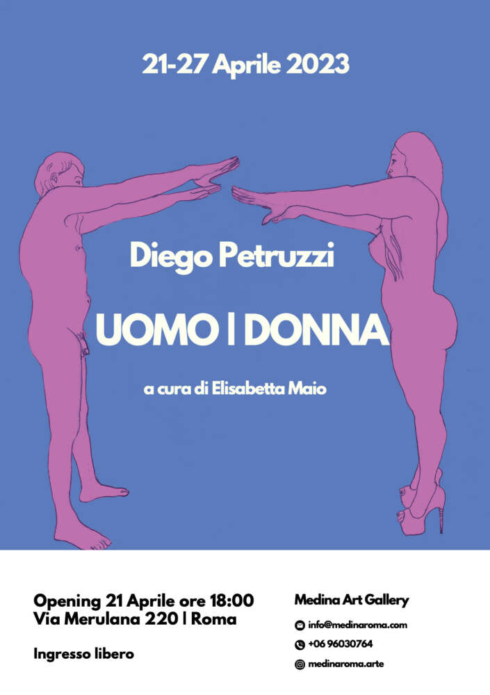 “Uomo | Donna” mostra personale di Diego Petruzzi