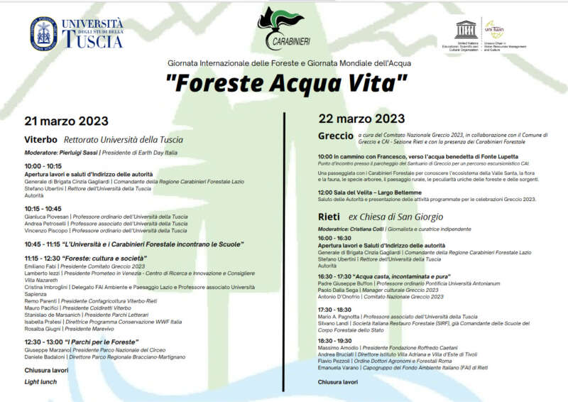 Foreste Acqua Vita