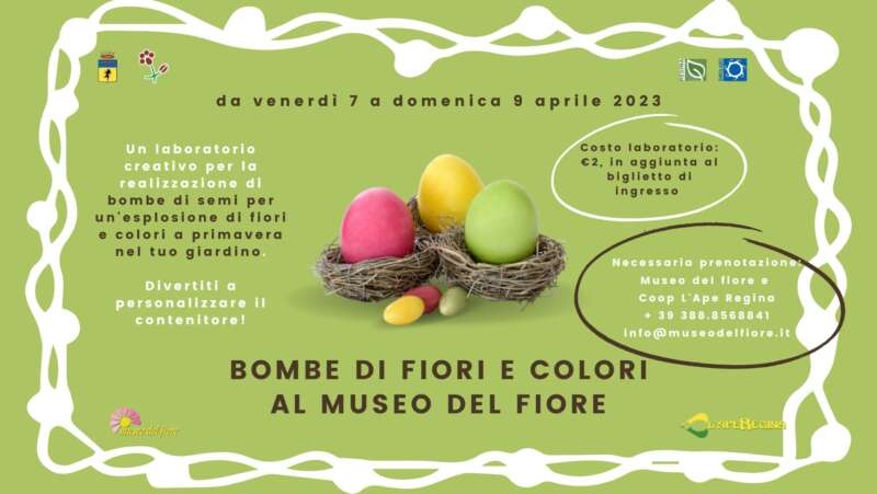 Bombe di fiori e colori a Pasqua