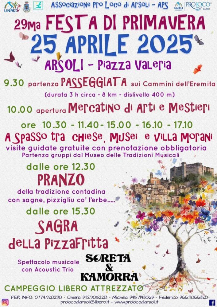 Festa della Primavera e Sagra della Pizzafritta