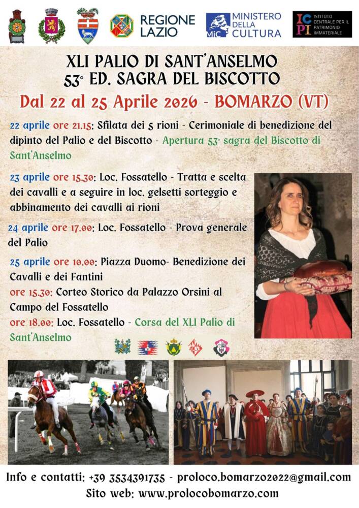Palio di San Anselmo e Sagra del Biscotto
