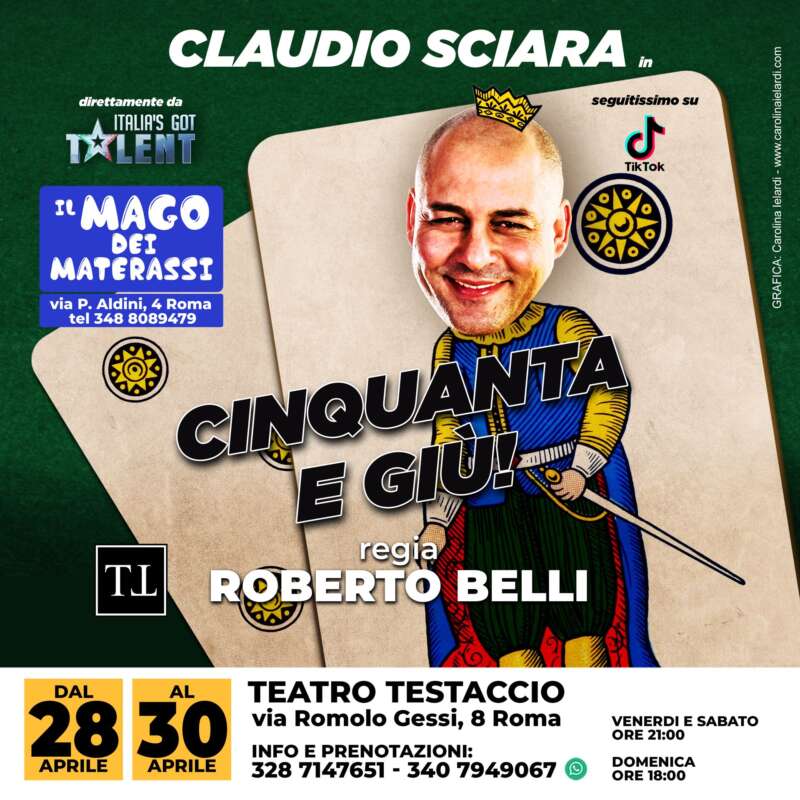 "50 e giù" al Teatro Testaccio