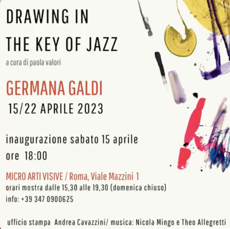 Drawing in The Key of Jazz