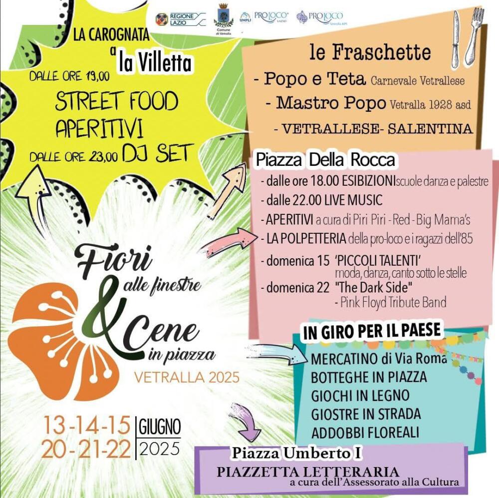 Fiori alla Finestra e Cene in Cantina
