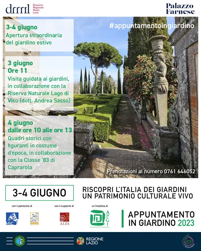 Alla scoperta dei giardini di Palazzo Farnese a Caprarola