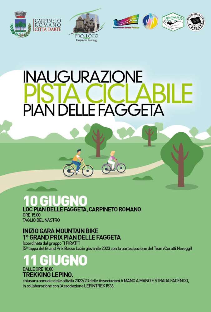 Inaugurazione della pista ciclabile