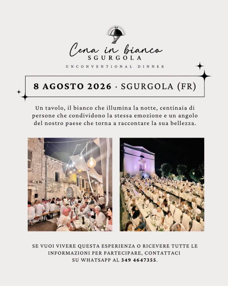 Cena in bianco