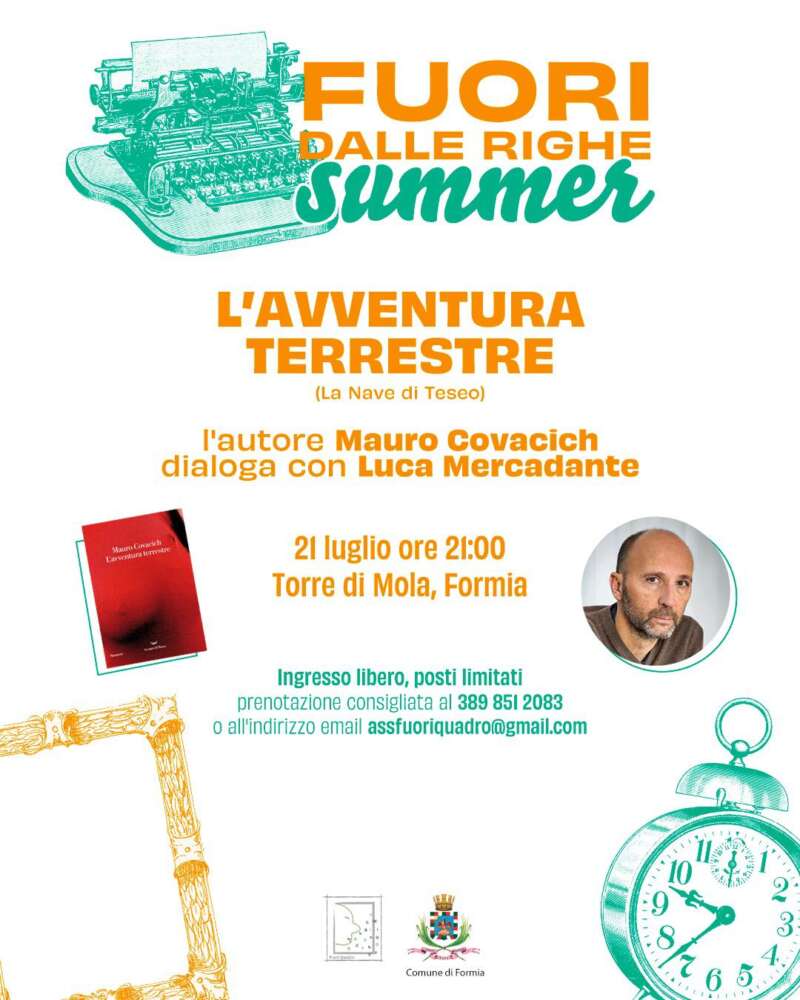 Mauro Covacich presenta "L'avventura terrestre"