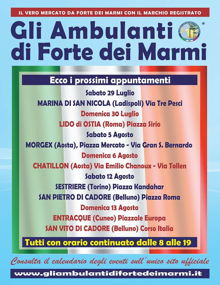 Mercato del Forte dei Marmi