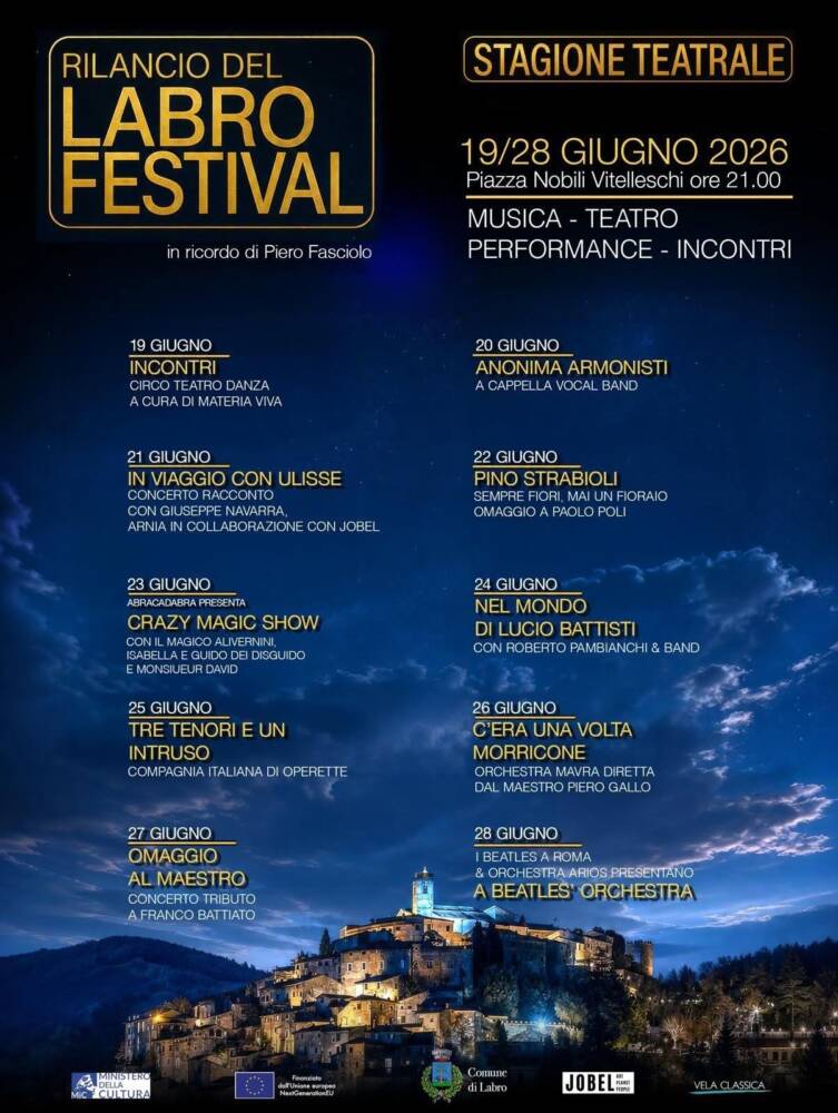 Eventi nel Lazio: Sagre, Concerti e Cosa Fare Labro Festival